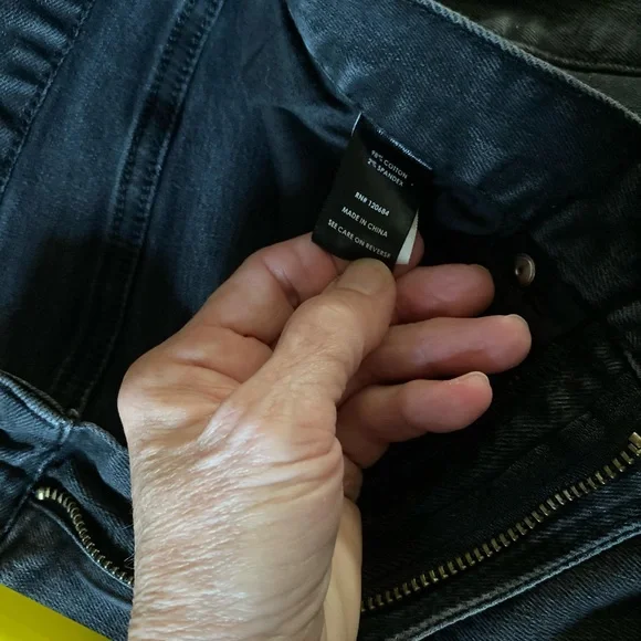 RUDE Mens Skinny Black Jeans 30 x 32 - Picture 10 of 15